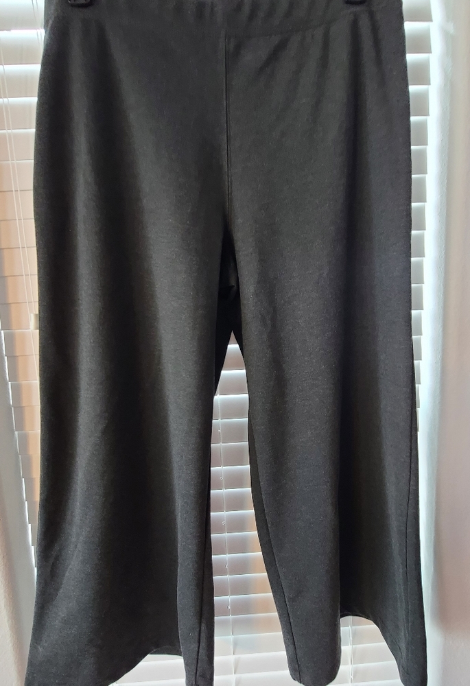 Women's 24W wide leg stretch pants